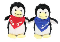 Pinguin 15cm mit Namen am Halstuch Pinguin 15cm mit Namen am Halstuch