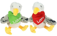 Möwe 21cm mit Namen am Halstuch Möwe 21cm mit Namen am Halstuch